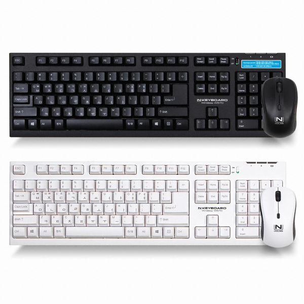 스카이디지탈 NKEYBOARD W570 무선 키보드 마우스