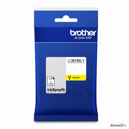 Brother 정품 LC-3619XL Y 노랑