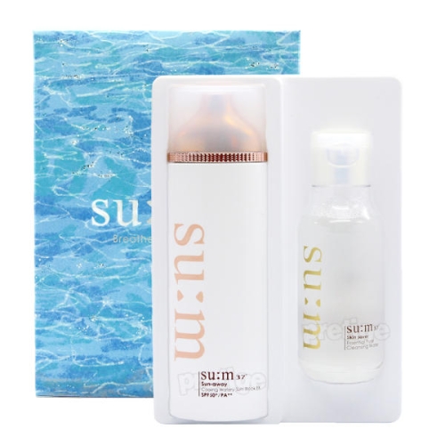 숨37도 선크림 100ml-멀티이펙트 쿨링워터리 대용량_이미지