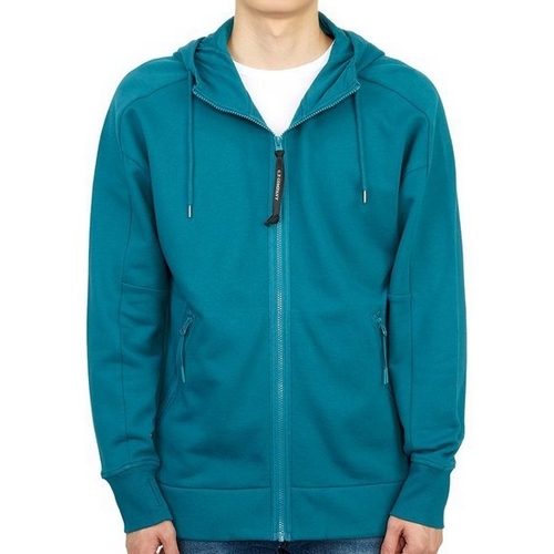 CP컴퍼니 다이애그널 고글 후드 집업 13CMSS082A 005086W (861, 청록)_이미지