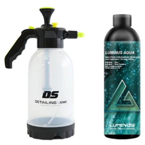 루미너스코리아 아쿠아 원액 습식코팅제 500ml + 디테일링썸 오토 압축분무기 2L