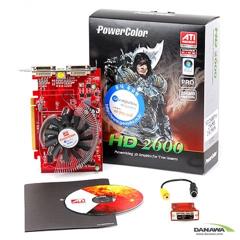 PowerColor �󵥿� HD 2600Pro 256MB �߸� ����