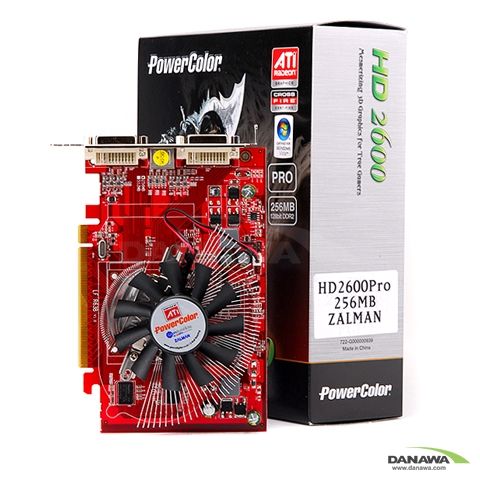 PowerColor �󵥿� HD 2600Pro 256MB �߸� ����