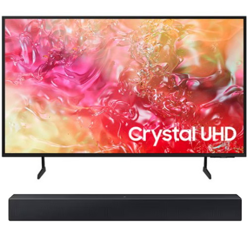 삼성전자 Crystal UHD KU85UD7000FXKR (스탠드+사운드바, HW-C400)