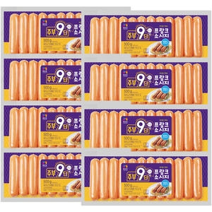 목우촌 주부9단 후랑크 소시지 500g (8개)