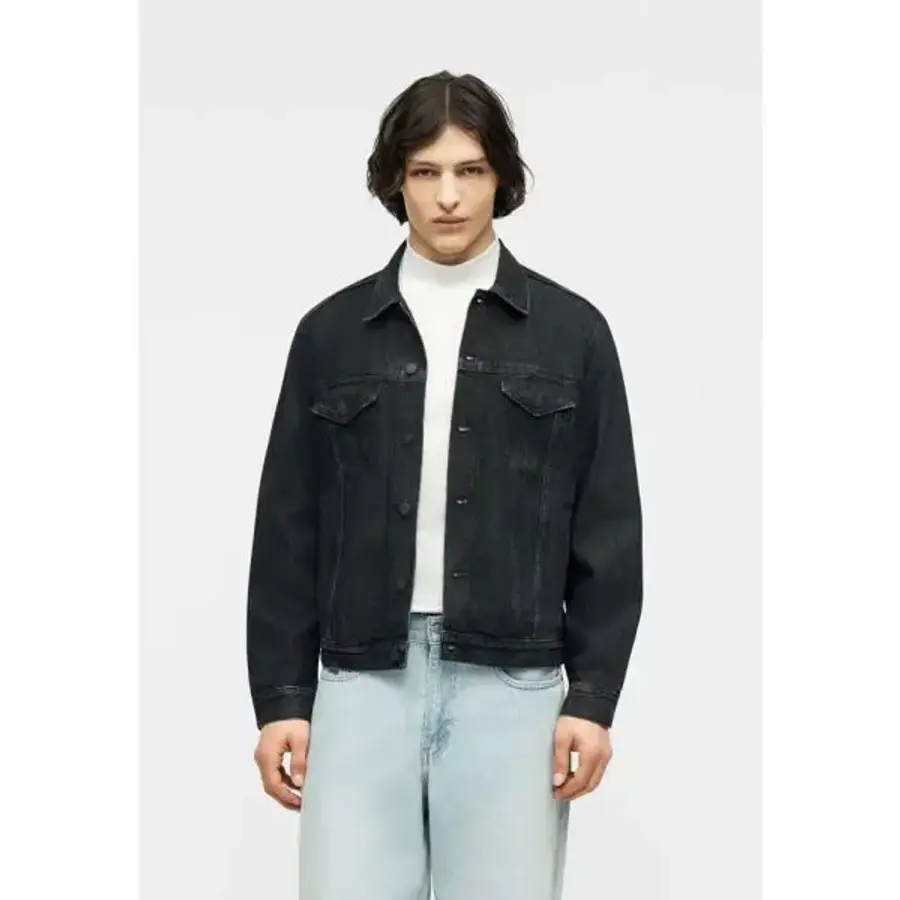 GAP 데님 재킷 워시드 블랙 7600576