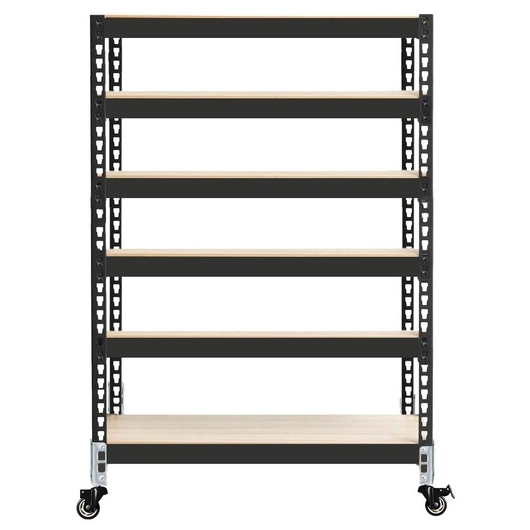 스피드랙 우레탄바퀴 6단 이동식 선반 1200x900 (210cm(높이))_이미지