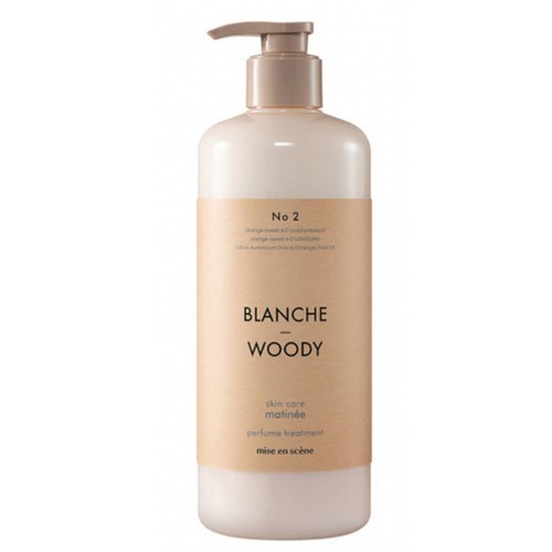 아모레퍼시픽 미쟝센 스킨케어 퍼퓸 트리트먼트 블랑쉬앤우디 900ml (1개)