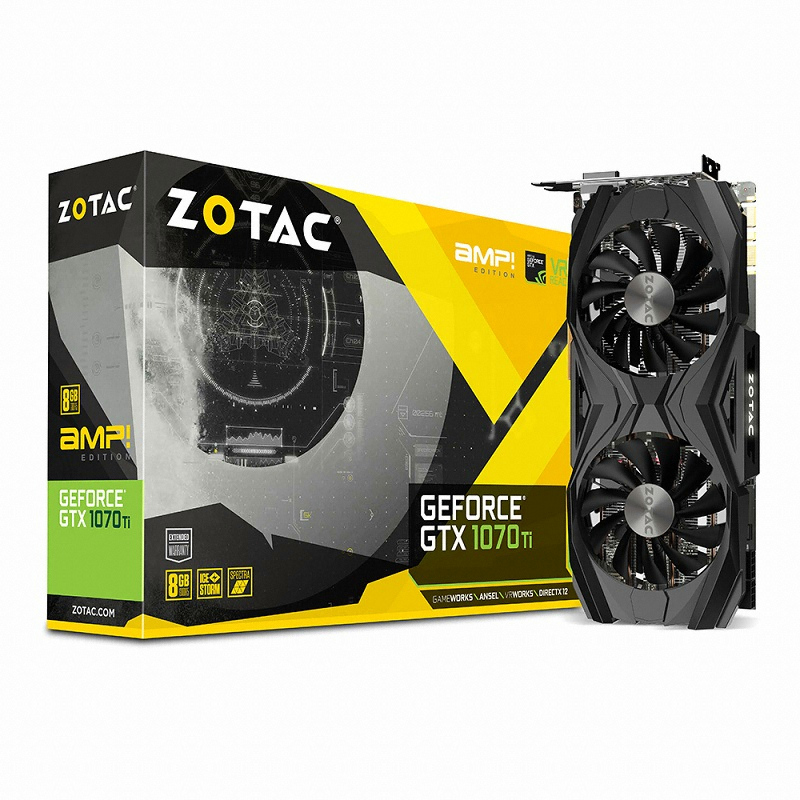 ZOTAC AMP 지포스 GTX1070 Ti D5 8GB