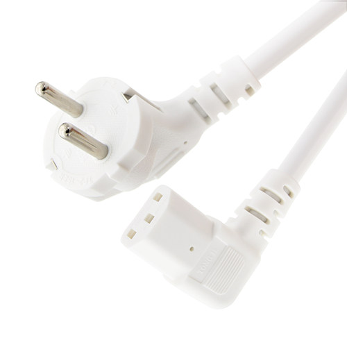 탑라인에이치디 HDTOP AC <b>코드</b> 16A ㄱ자 좌측 꺾임 화이트 <b>파워</b>케이블