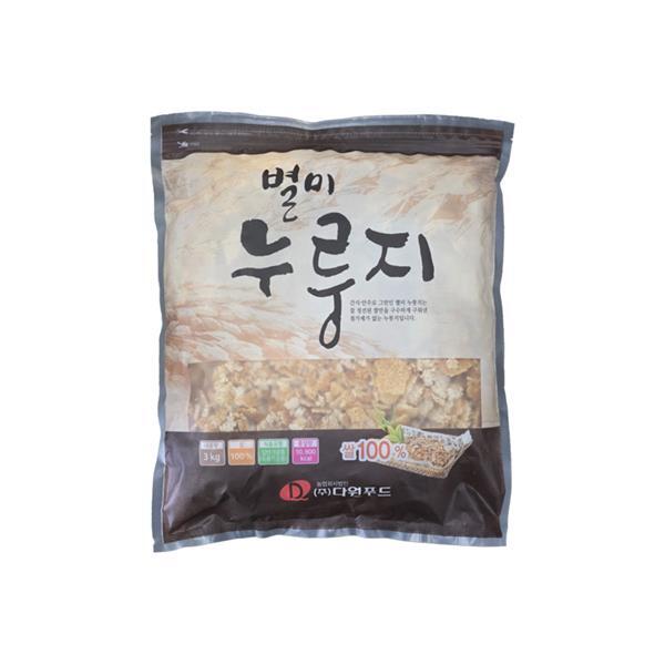 다원푸드 별미 누룽지 3kg [1개]