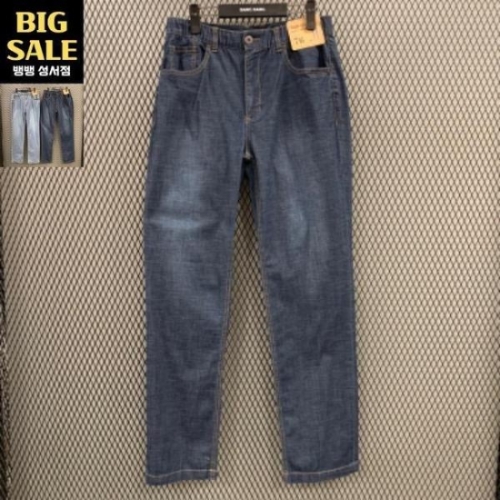 HC04 봄여름남성 밑위긴일자얇은스판청바지 쿨맥스 하이라이즈 인밴드 편한 S30951389