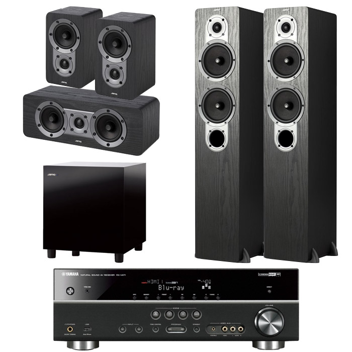 야모 S426 5.1채널 + 야마하 AV리시버