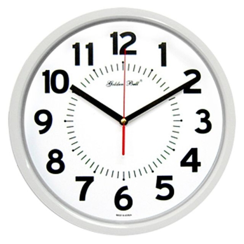 GB4243 무소음 화이트 오피스형 벽시계 제조한국 벽시