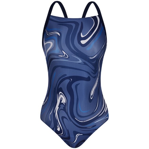 아레나 여성 플로팅 선수 원피스 수퍼플라이백 A3BL1CO04 NVY_이미지