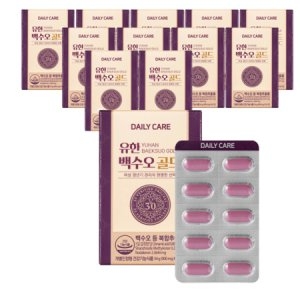 유한양행 백수오 골드 900mg 60정 (12개)_이미지