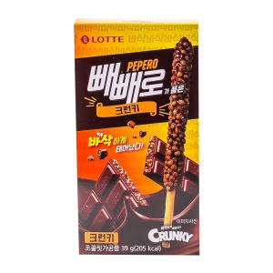 롯데제과 크런키 빼빼로 39g (9개)_이미지