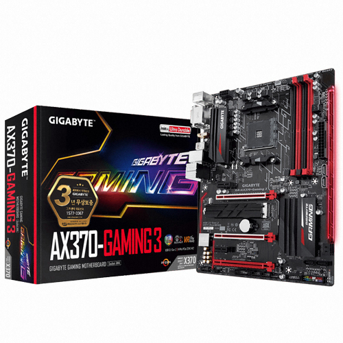 GIGABYTE GA-AX370-Gaming 3 게이밍에디션 제이씨현