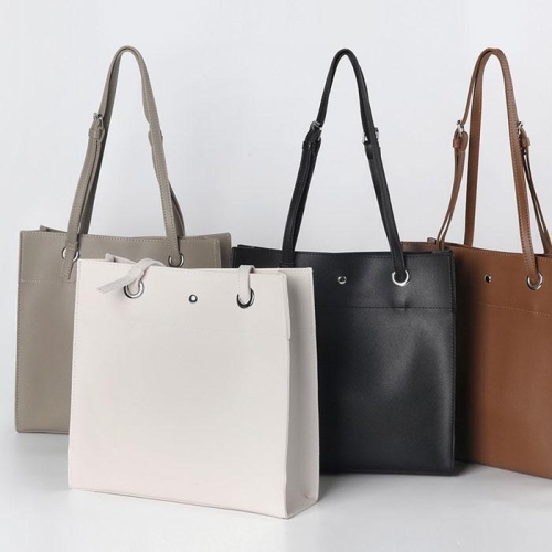 할마마마 깔끔모던스퀘어숄더백 단색 일상 국내제작 9690994A