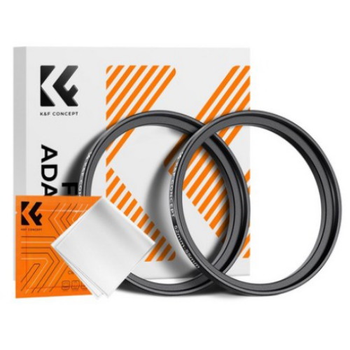 K&F Concept 렌즈필터 스텝업링 세트 (52mm-58mm)