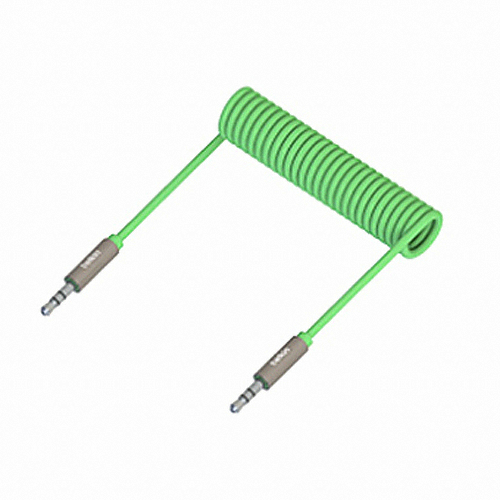 MIXIT COILED CABLEAV10126qe3.5MM 코일형 AUX케이블