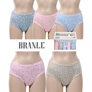라라 맥시 여성 아줌마 삼각 팬티 5P 엄마 SW2309-0068