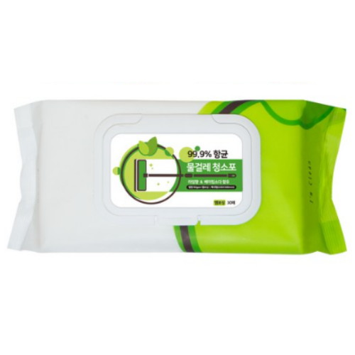 에스앤케이글로벌 아임클린 물걸레 청소포 특대형 30매 (1개)_이미지