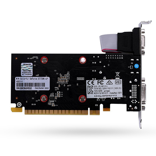 COLORFUL 지포스 GT730K REVENGE D3 4GB LP_이미지