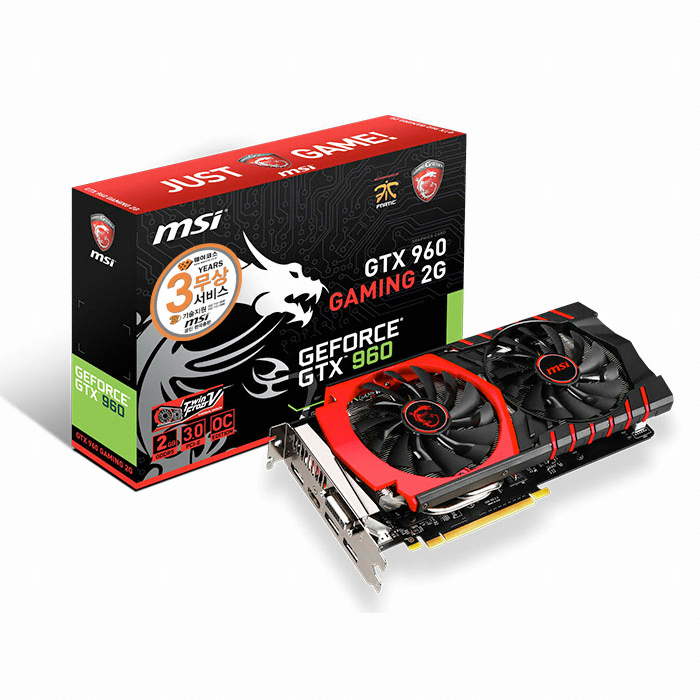 MSI 지포스 GTX960 OC D5 2GB 트윈 프로져 5 게이밍