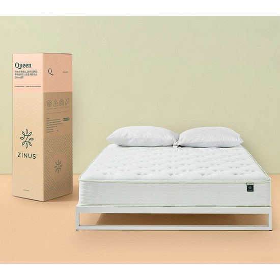 지누스 그린티 플러스 하이브리드 스프링 매트리스 Q (20cm)_이미지