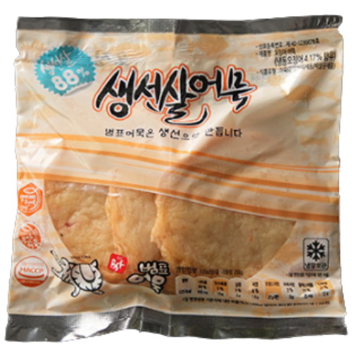 생선살 88% 오징어 어묵 200g