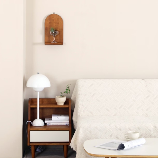 온어우드 브릭 원목 벽 선반_이미지