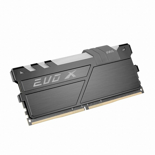 GeIL DDR4-2400 CL16 EVO X GUNMETAL RYZEN RGB 패키지 (32GB(16Gx2))_이미지