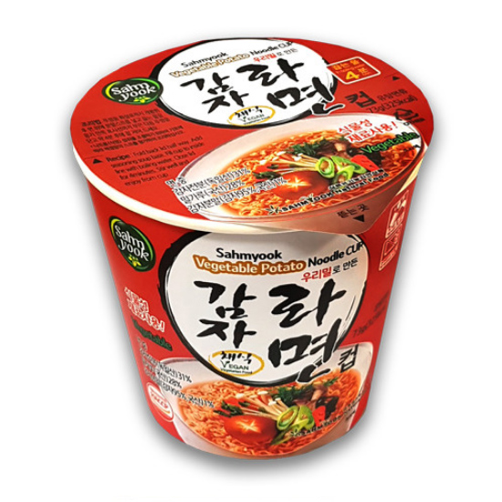 삼육식품 채식 우리밀 감자라면 73g