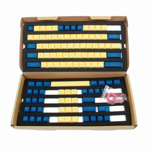 Blue-Cheese DSA 109KEY PBT 레이저 정각 키캡