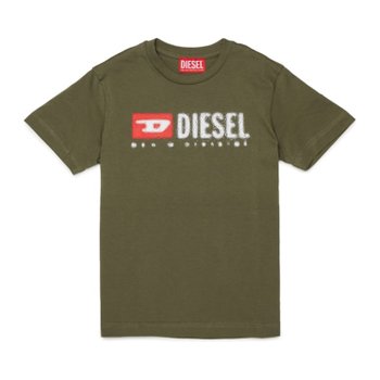 디젤 주니어 로고 크루넥 반팔 티셔츠 J02475K 00YI9K511