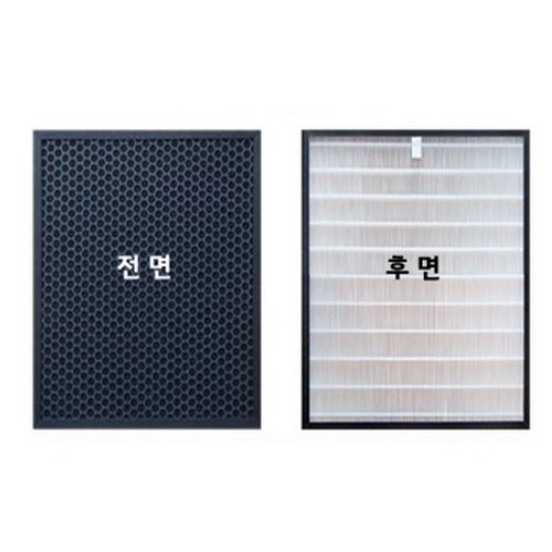 크린필터 삼성전자 블루스카이 7000 전용 CFX-C100D 호환용 일체형필터 (2개)_이미지