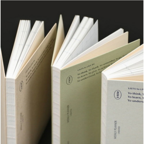 페이퍼리안 리스트 투 리브바이 쓰리로우 플래너