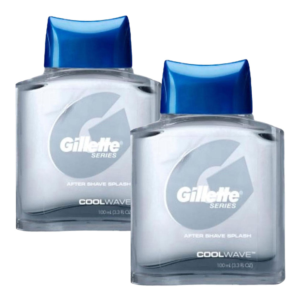 질레트 애프터 쉐이브 스플래쉬 쿨웨이브 100ml (2개)