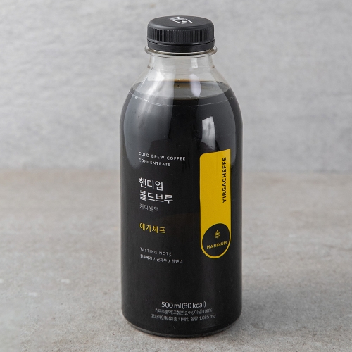 콜드브루원액 예가체프 500ml 1개