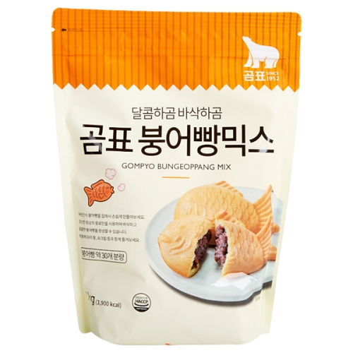 대한제분 곰표 붕어빵 믹스 1kg (2개)