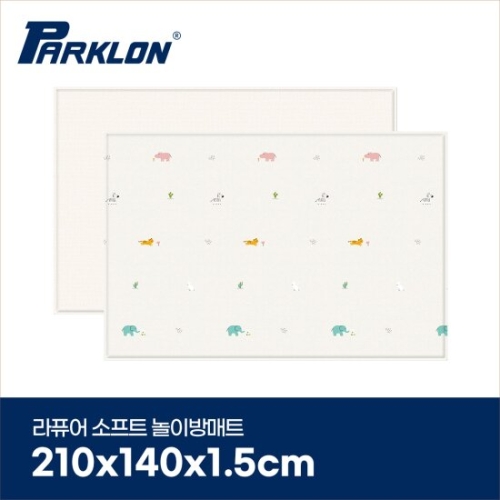 파크론 파크론 라퓨어 소프트 놀이방매트 정글프렌즈 210x140x1.5cm (1개)