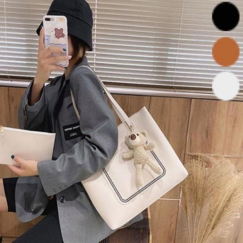 파우치 숄더백 이너백 긴 포함 여자 쇼퍼백 어깨끈 WFLNJ8A_이미지