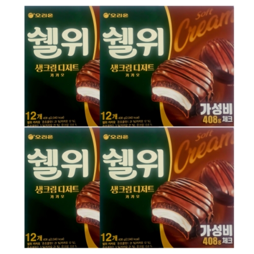 오리온 쉘위 카카오 408g