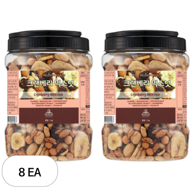 넛츠팜 믹스너트 1kg (8개)