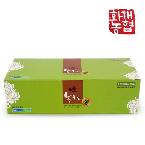 화개장터 녹차 100티백 120g
