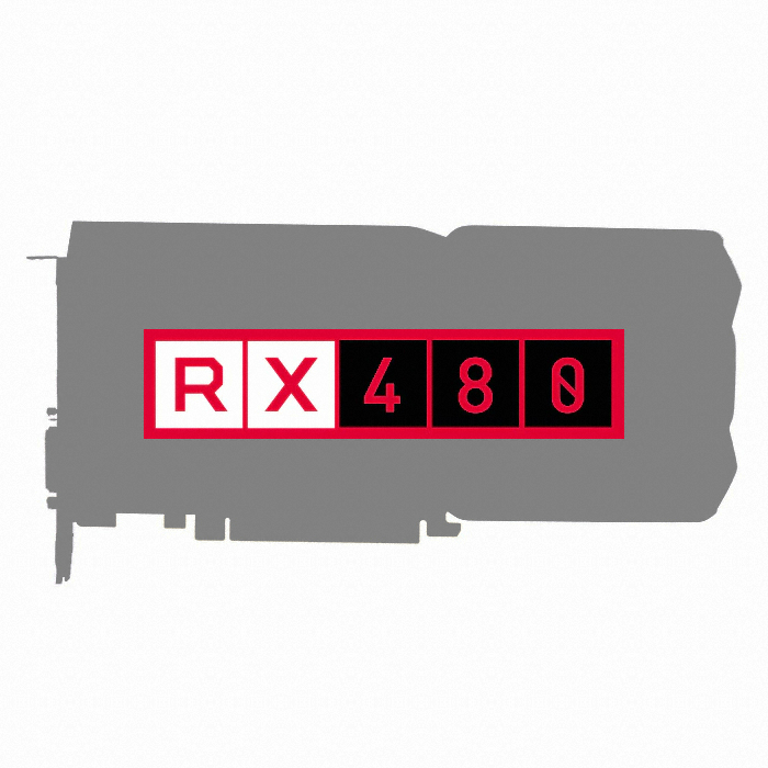 라데온 RX 480 D5 4GB (중고)
