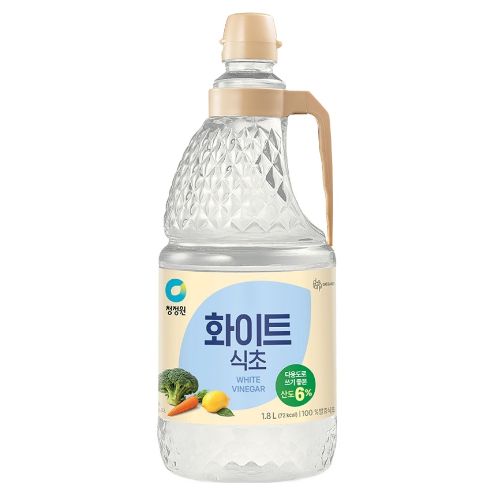 청정원 화이트식초 1.8L이미지입니다. 누르면 해당 게시물로 새창이동합니다.