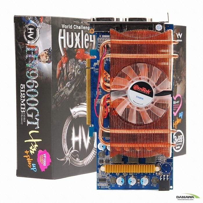 이엠텍 HV 지포스 9600GT 나눔 Plus UP 512MB VF1000 헉슬리_이미지