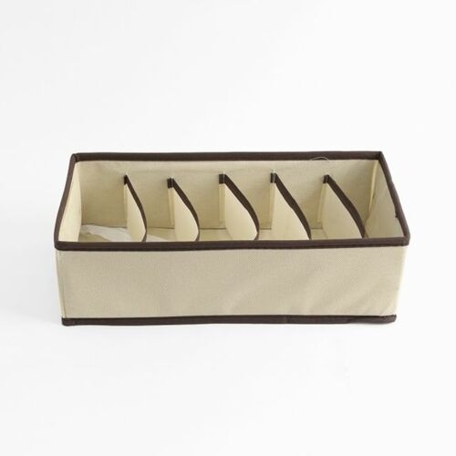 리빙박스 리빙박스 속옷정리함 6칸 속옷수납함_이미지